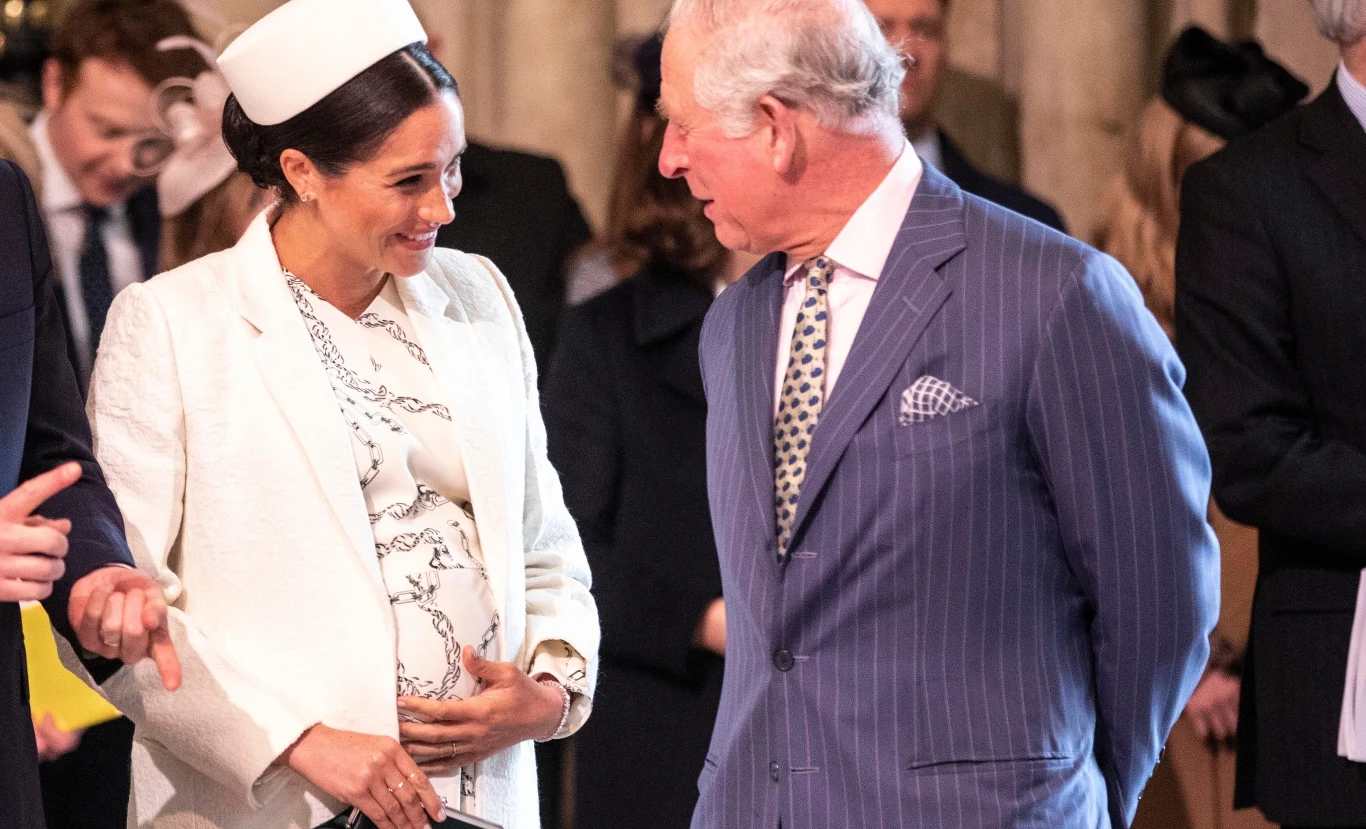 Meghan Markle i książę Karol Meghan Markle i książę Karol
