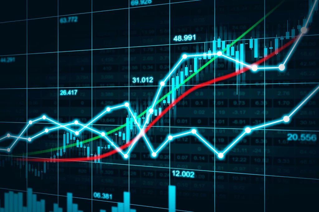 Złoty odrabia straty, giełdy mocno w górę