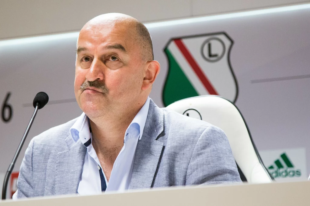Stanisław Czerczeswo jako trener Legii Warszawa Stanisław Czerczeswo jako trener Legii Warszawa