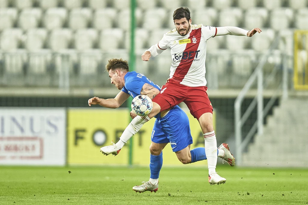 ŁKS - Puszcza. Nacho Monsalve strzelił gola ŁKS - Puszcza. Nacho Monsalve strzelił gola