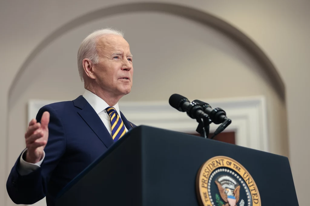 Prezydent USA Joe Biden zapowiedział we wtorek zatrzymanie importu ropy z Rosji. - Nie weźmiemy udziału w dofinansowywaniu wojny Putina - zadeklarował 