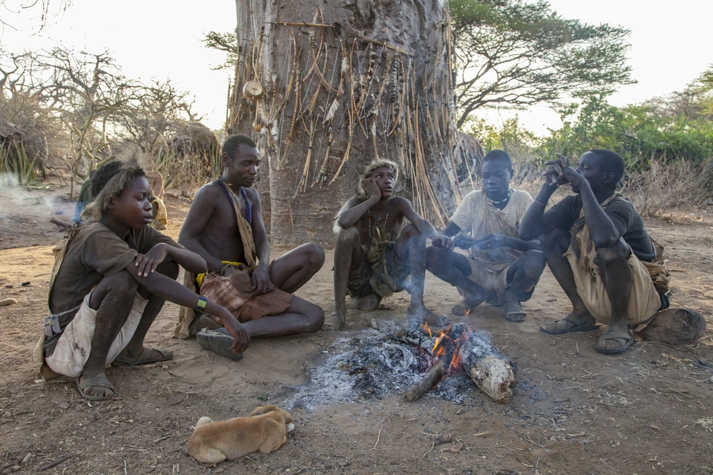 Hadza - tanzańska rdzenna grupa etniczna.