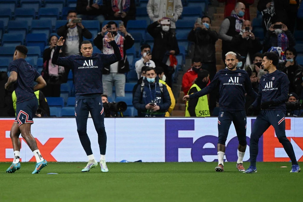 Liga Mistrzów. Na zdjęciu Kylian Mbappe