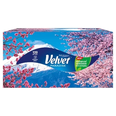 Velvet Paradise Chusteczki uniwersalne 3 warstwy 120 sztuk - 6