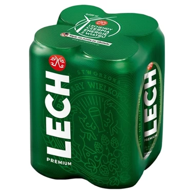 Lech Premium Piwo jasne 4 x 500 ml - 4