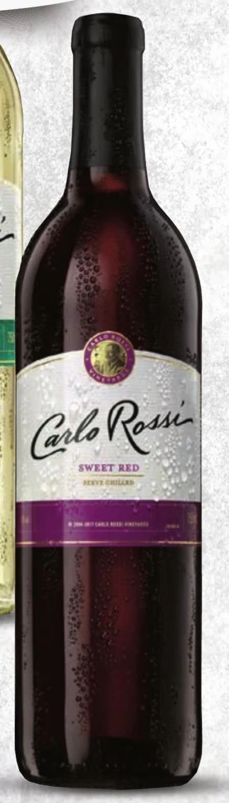 Carlo Rossi Sweet Red Wino czerwone słodkie kalifornijskie 750 ml