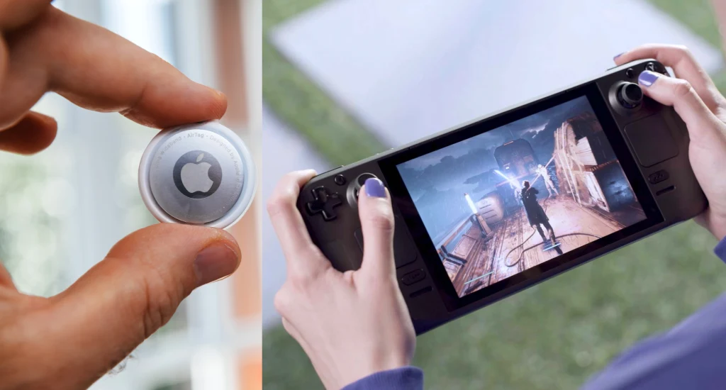 Apple Air Tag można wykorzystać w połączeniu ze Steam Deckiem Apple Air Tag można wykorzystać w połączeniu ze Steam Deckiem