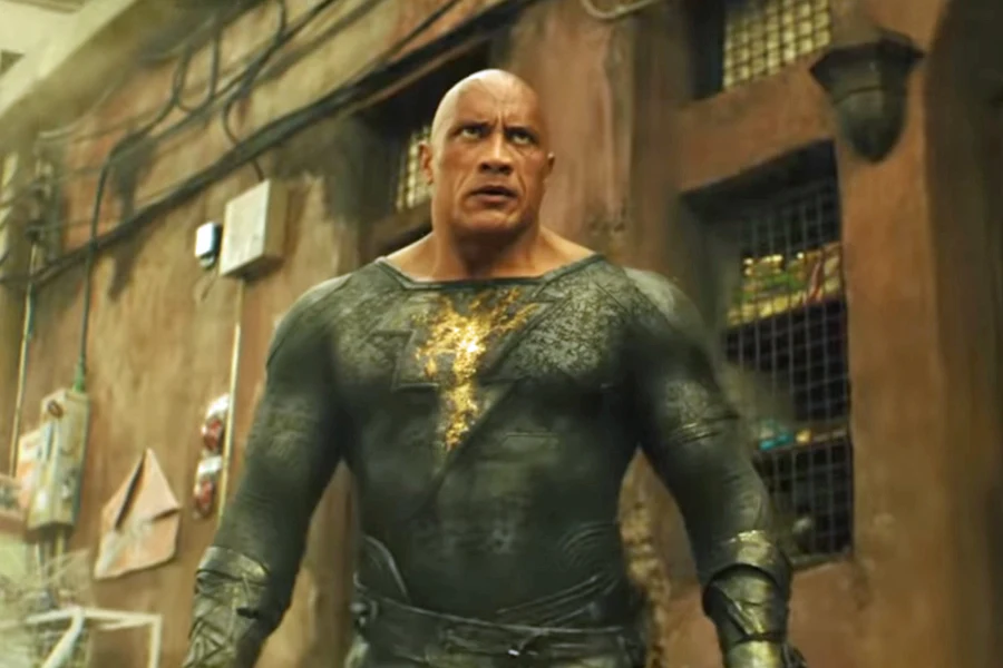 Dwayne Johnson jako Black Adam Dwayne Johnson jako Black Adam