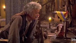 Tom Hanks jako Dżeppetto w filmie Roberta Zemeckisa