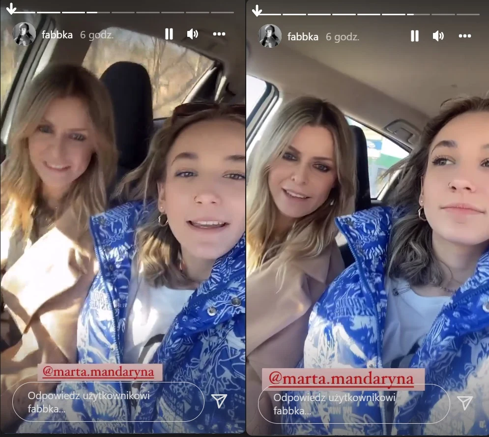 Mandaryna z córką o wszystkim opowiedziały na Instagramie: https://www.instagram.com/marta.mandaryna/