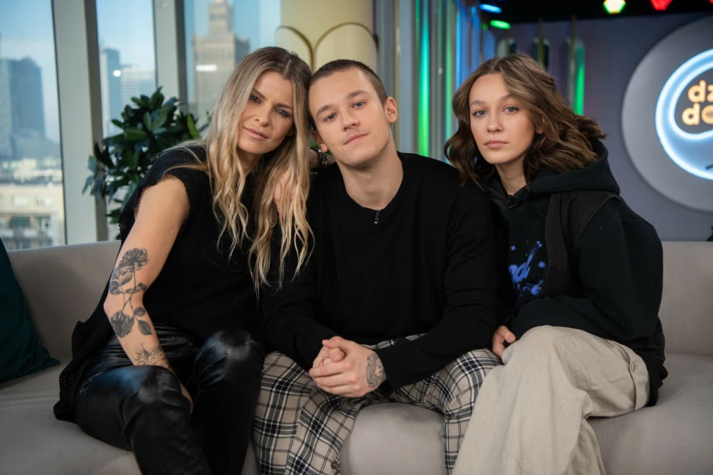 Mandaryna z dziećmi