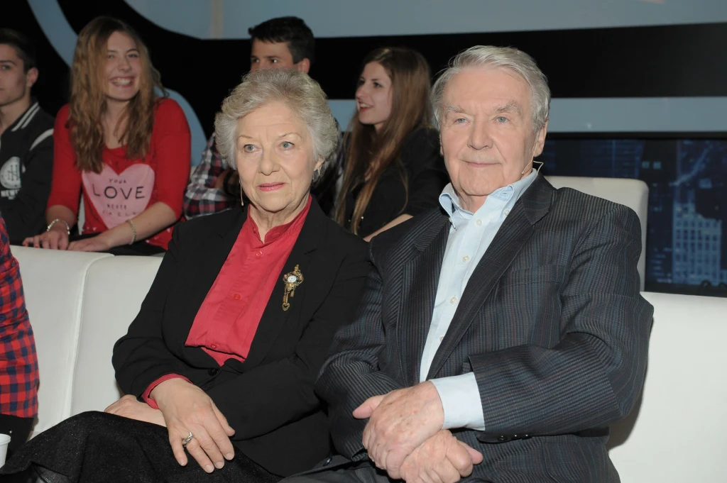 Leonard Pietraszak z żoną Wandą Majerówną Leonard Pietraszak z żoną Wandą Majerówną