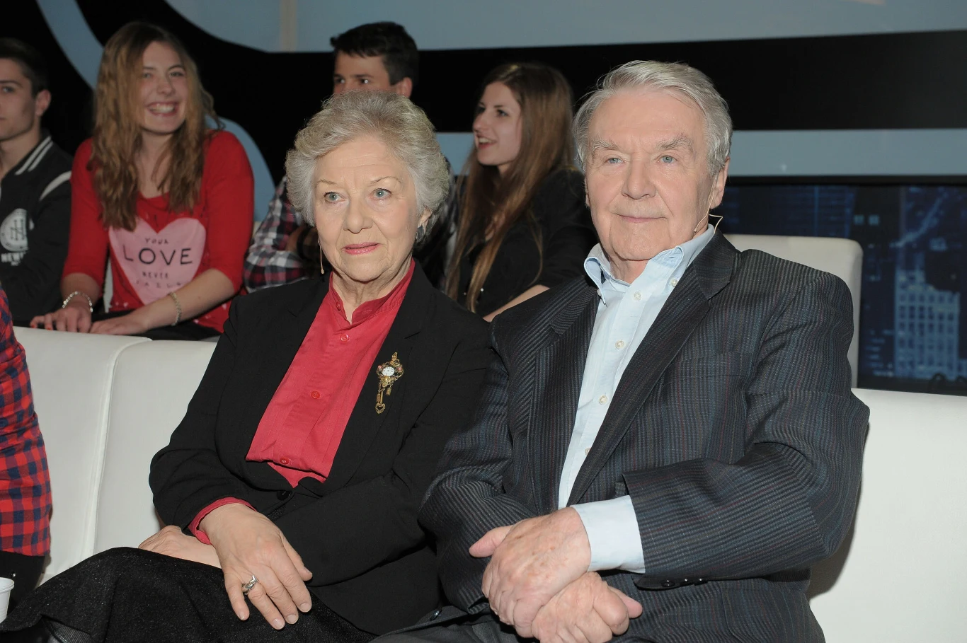 Leonard Pietraszak z żoną Wandą Majerówną Leonard Pietraszak z żoną Wandą Majerówną