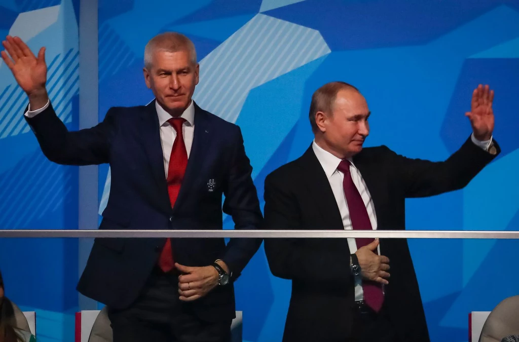 Oleg Matysin i Władimir Putin Oleg Matysin i Władimir Putin