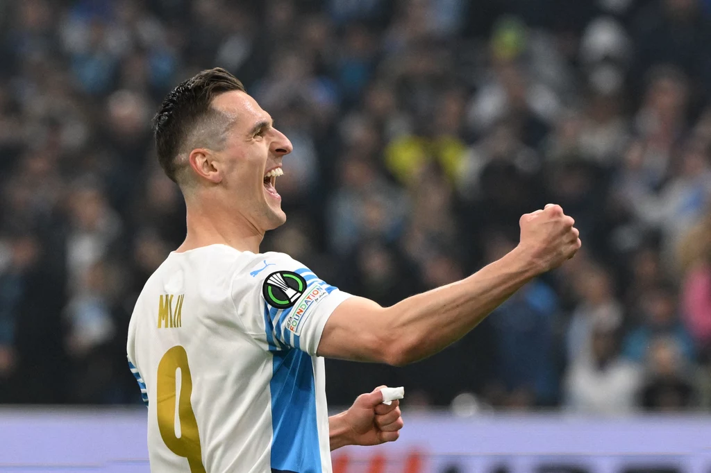 Arkadiusz Milik w czwartkowy wieczór był bohaterem Olympique Marsylia Arkadiusz Milik w czwartkowy wieczór był bohaterem Olympique Marsylia