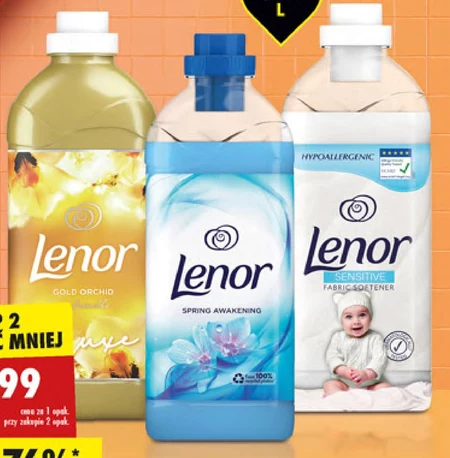 Płyn do płukania tkanin Lenor