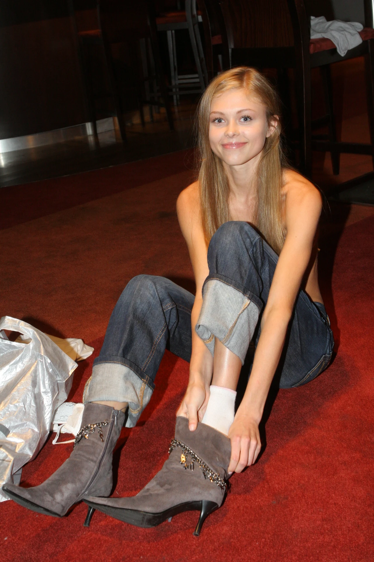 Joanna Opozda w 2005 roku brała udział w konkursie Metropolitan Poland Joanna Opozda w 2005 roku brała udział w konkursie Metropolitan Poland