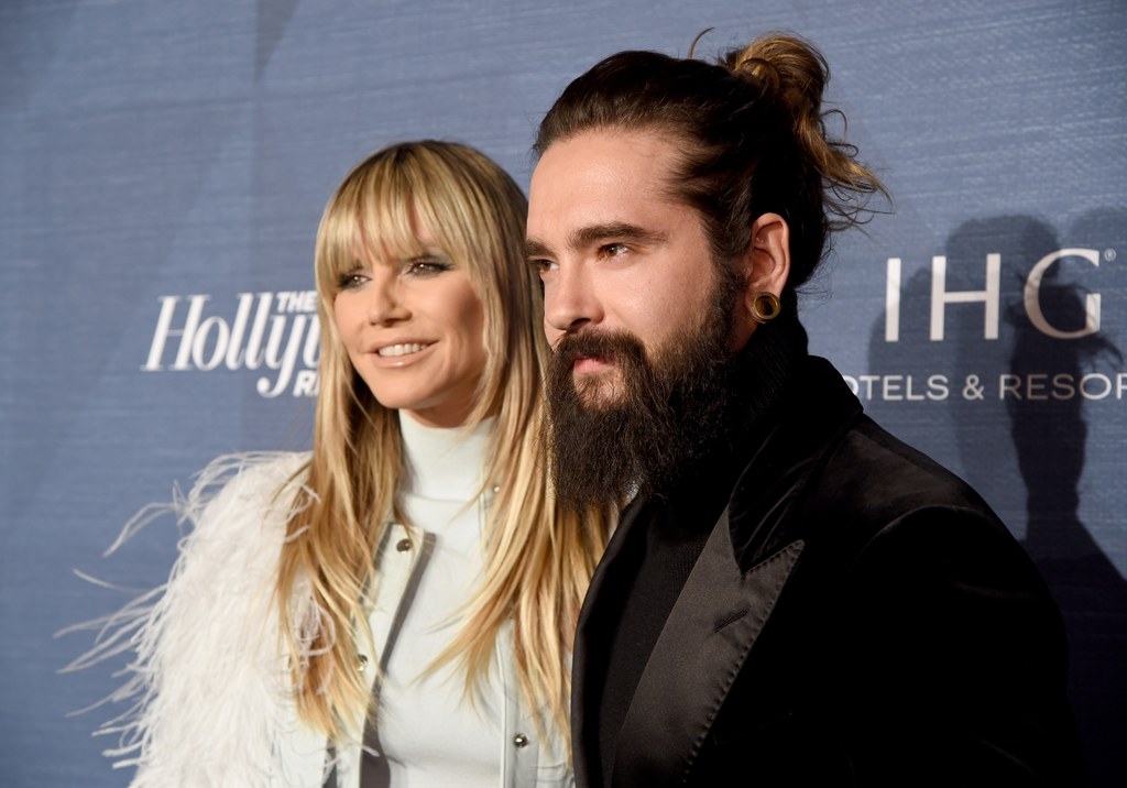 Heidi Klum i jej mąż Tom Kaulitz (Tokio Hotel)