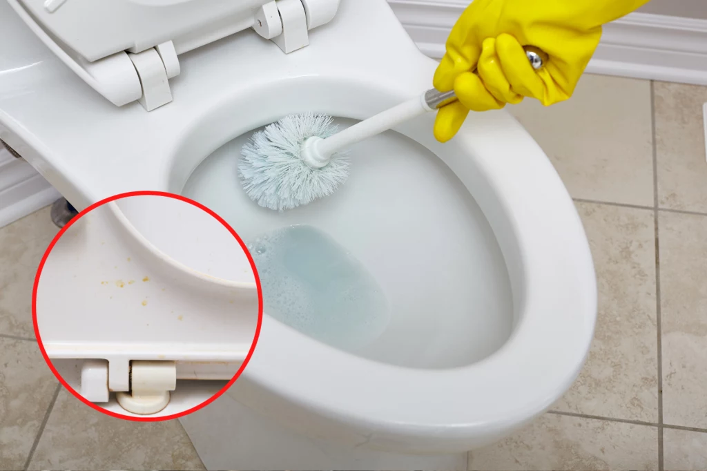 Żółte plamy i inne zabrudzenia z muszli klozetowej można usunąć domowymi sposobami