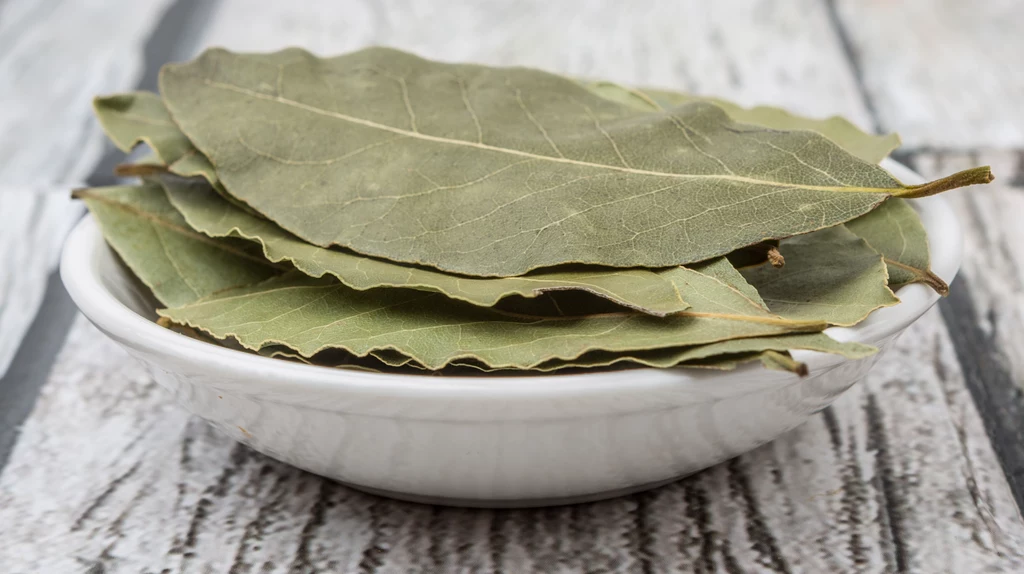Suszone liście laurowe posiadają w sobie substancje zapachowe, takie jak linalol i eugenol