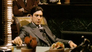 Al Pacino w filmie "Ojciec chrzestny"