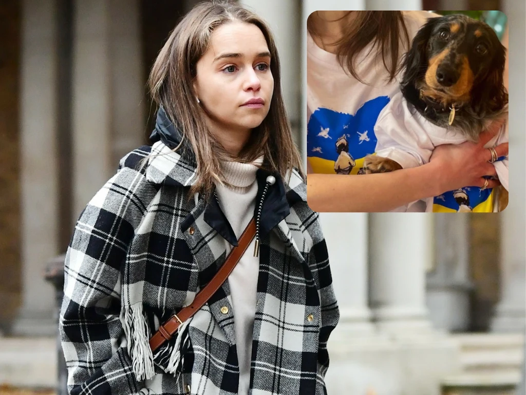 Emilia Clarke na Instagramie solidaryzuje się z Ukraińcami @emilia_clarke/