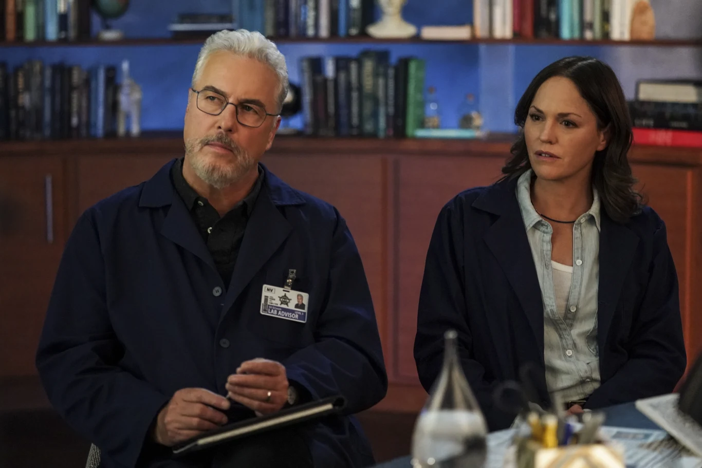 "CSI: Vegas": William Petersen, Jorja Fox "CSI: Vegas": William Petersen, Jorja Fox