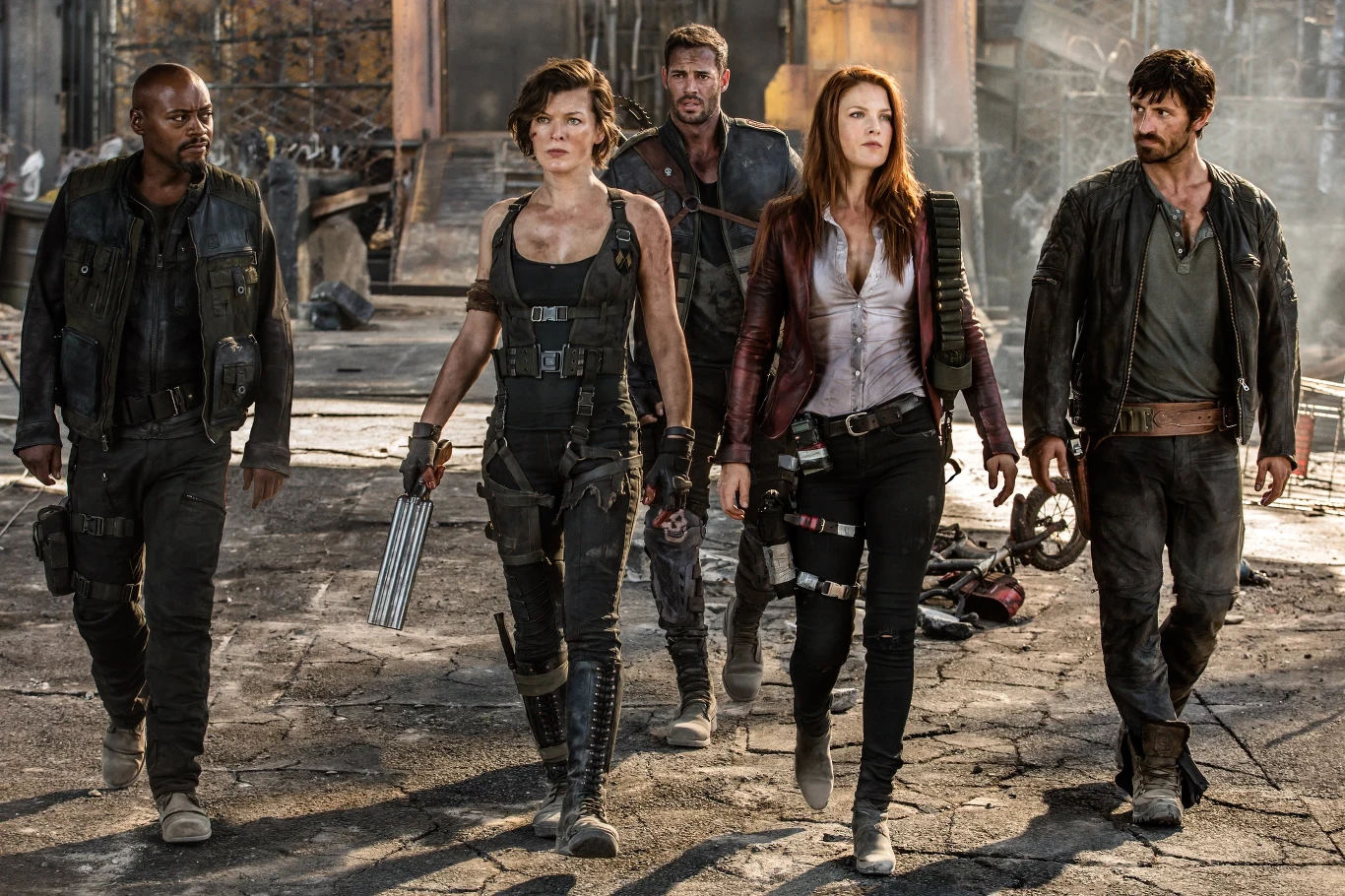 Mila Jovovich w Resident Evil ostatni rozdział. UIP dystr Mila Jovovich w Resident Evil ostatni rozdział. UIP dystr