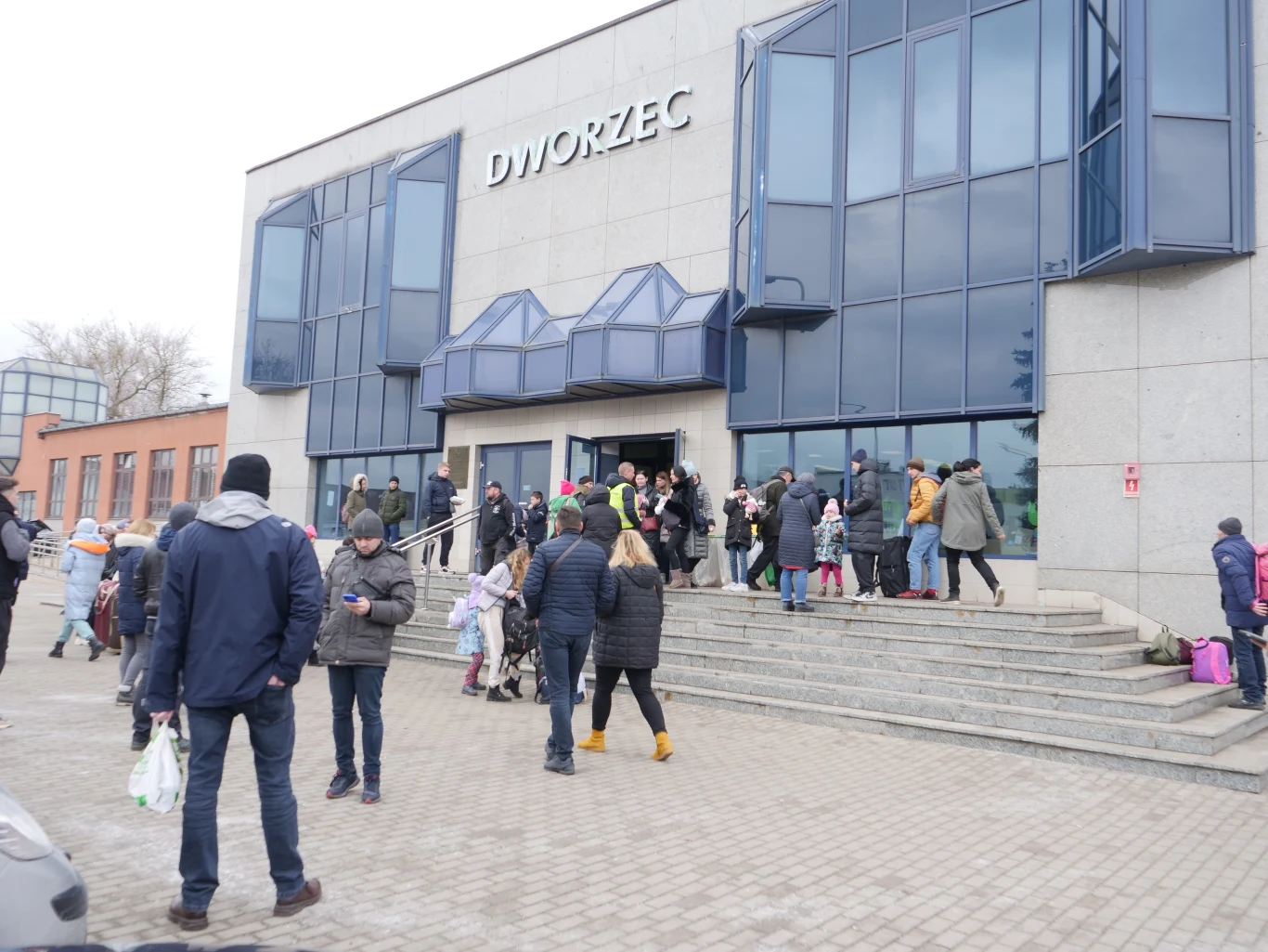 Dworzec w Chełmie przy ul. Kolejowej