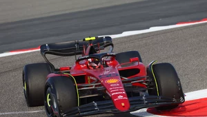 Carlos Sainz na testach w Bahrajnie