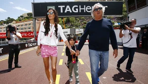 Flavio Briatore oraz jego miłość Elisabetta Gregoraci i ich syn