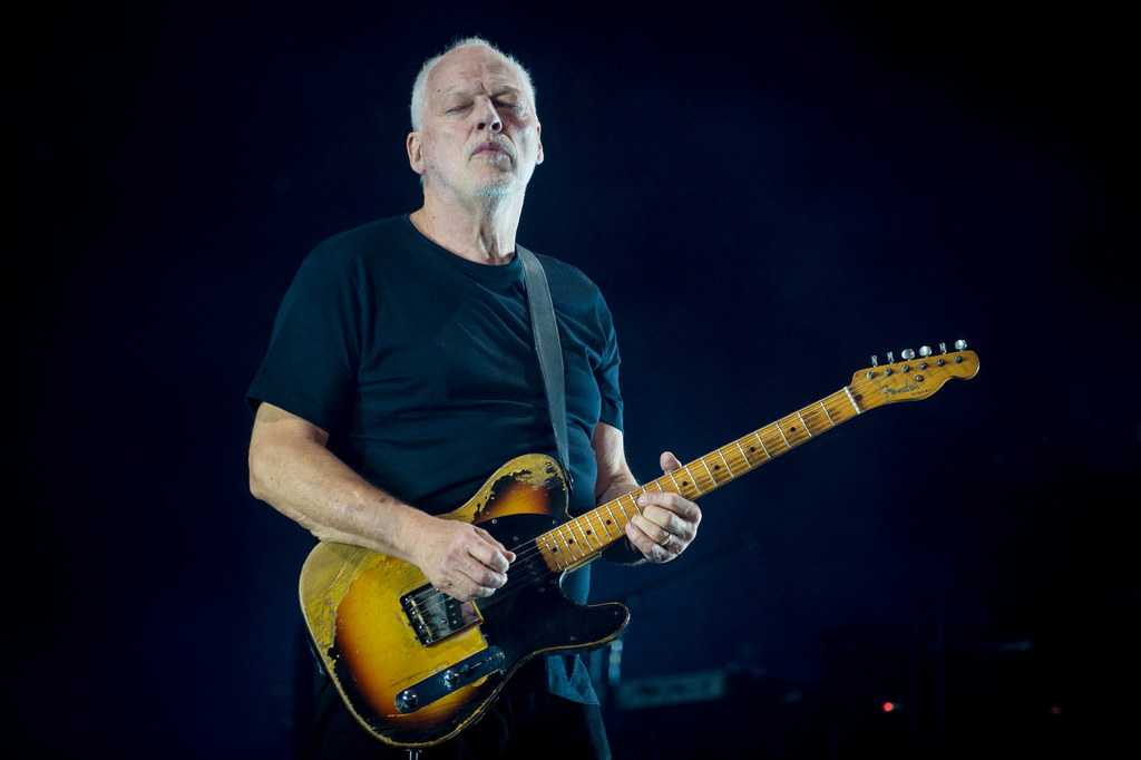 David Gilmour (Pink Floyd) w 2015 roku