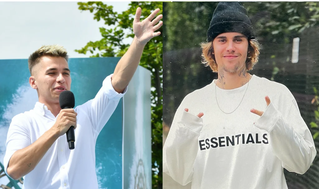 Karol Wiśniewski: fot. Artur BARBAROWSKI/East News, Justin Bieber: fot. Backgrid/East News Karol Wiśniewski: fot. Artur BARBAROWSKI/East News, Justin Bieber: fot. Backgrid/East News