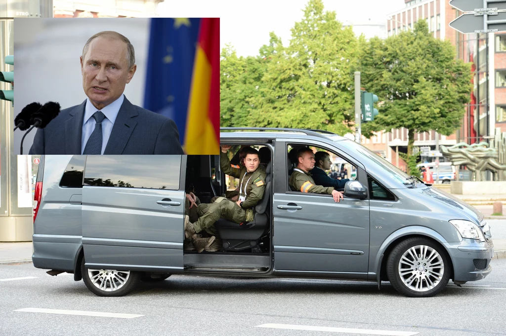 Eskorta Władimira Putina w 2018 roku Eskorta Władimira Putina w 2018 roku