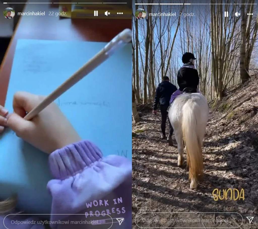 Marcin Hakiel pokazał, jak spędza czas z córką