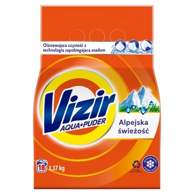 Vizir Alpine Fresh, Proszek do prania Aqua Powder, 18 prań - 4
