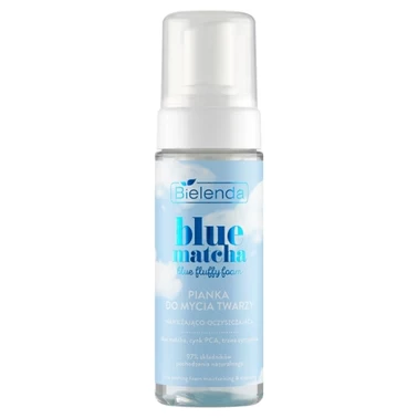 Bielenda Blue Matcha Pianka do mycia twarzy nawilżająco-oczyszczająca 150 ml - 0