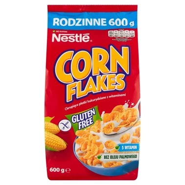 Nestlé Corn Flakes Chrupiące płatki kukurydziane z witaminami 600 g - 4