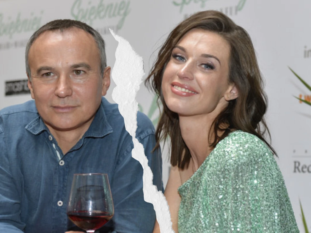 Julia Kamińska z byłym partnerem Piotrem