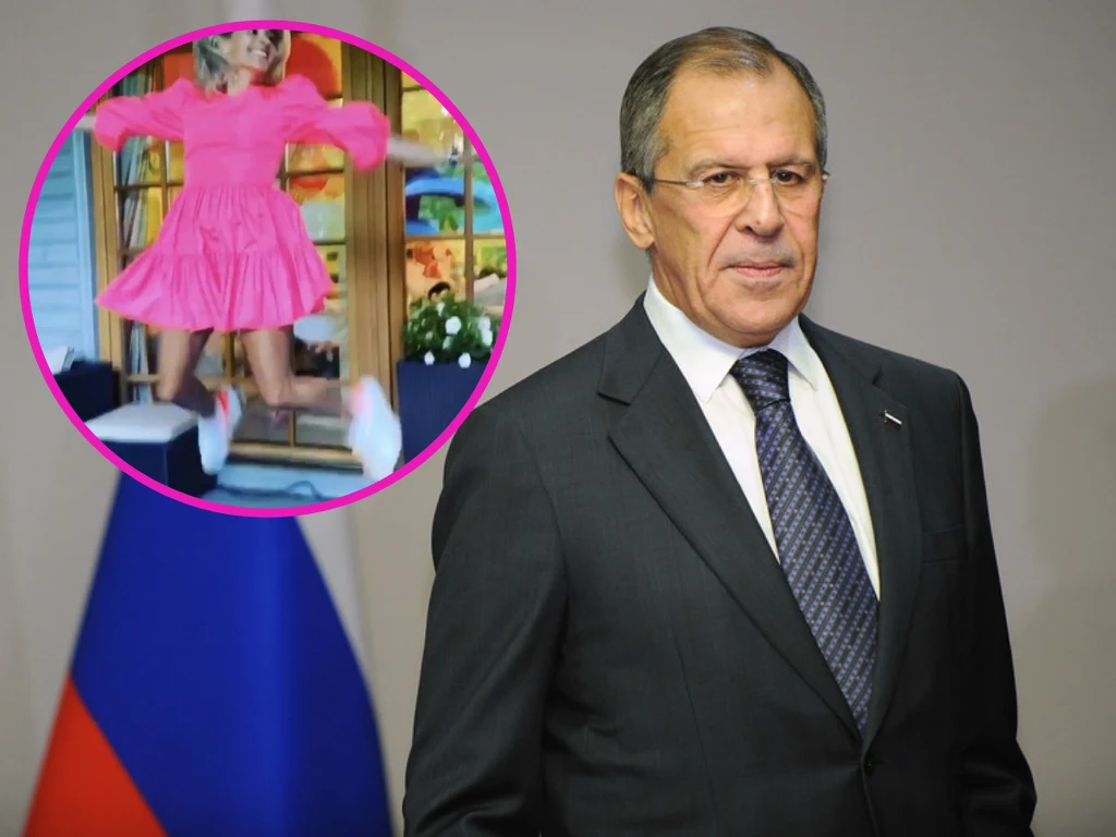 Sergiej Ławrow i Polina Kowaliewa