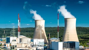 Wieże chłodnicze elektrowni jądrowej Tihange, Belgia (zdj. ilustracyjne)