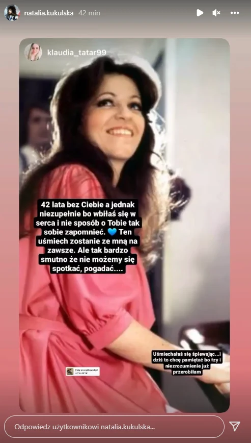 Natalia Kukulska wspomina mamę, Annę Jantar Natalia Kukulska wspomina mamę, Annę Jantar
