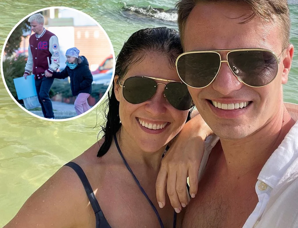 Marcin Hakiel z rodziną na wakacjach. Po rozstaniu zdecydował się na metamorfozę, fot. marcinhakie