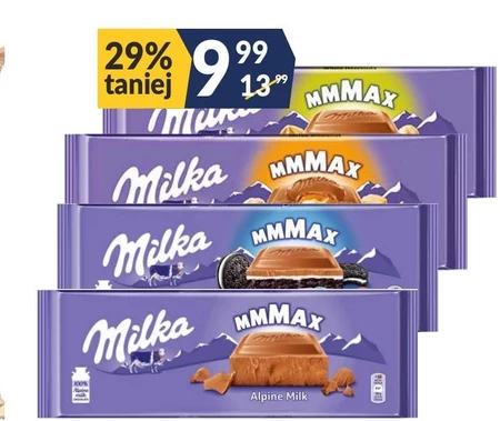 Milka Mmmax Crispy Joghurt Czekolada mleczna 300 g