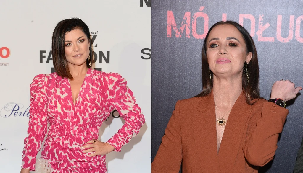 Agnieszka Mrozińska i Katarzyna Cichopek