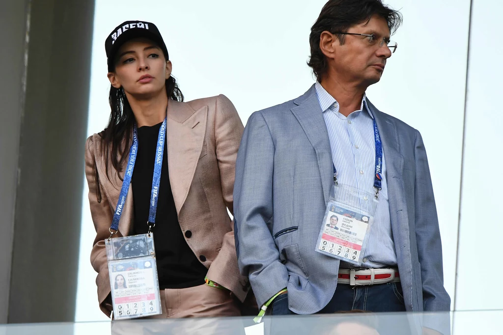 Zarema Salichowa i Leonid Fedun, 2018 rok Zarema Salichowa i Leonid Fedun, 2018 rok