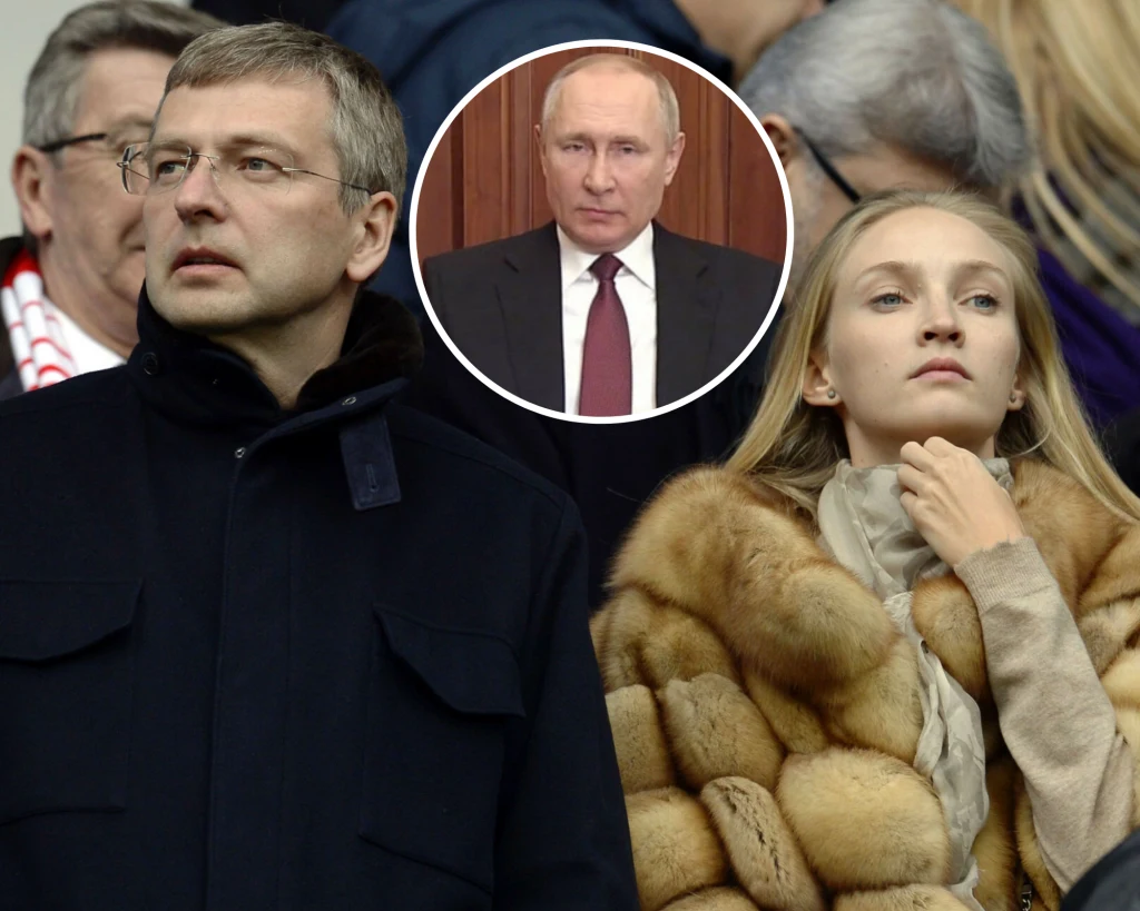 Dmitri Rybolovlev z żoną