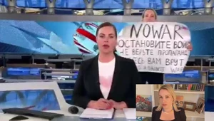 Rosjanie w końcu zobaczyli prawdę. Protest podczas programu na żywo w rosyjskiej telewizji