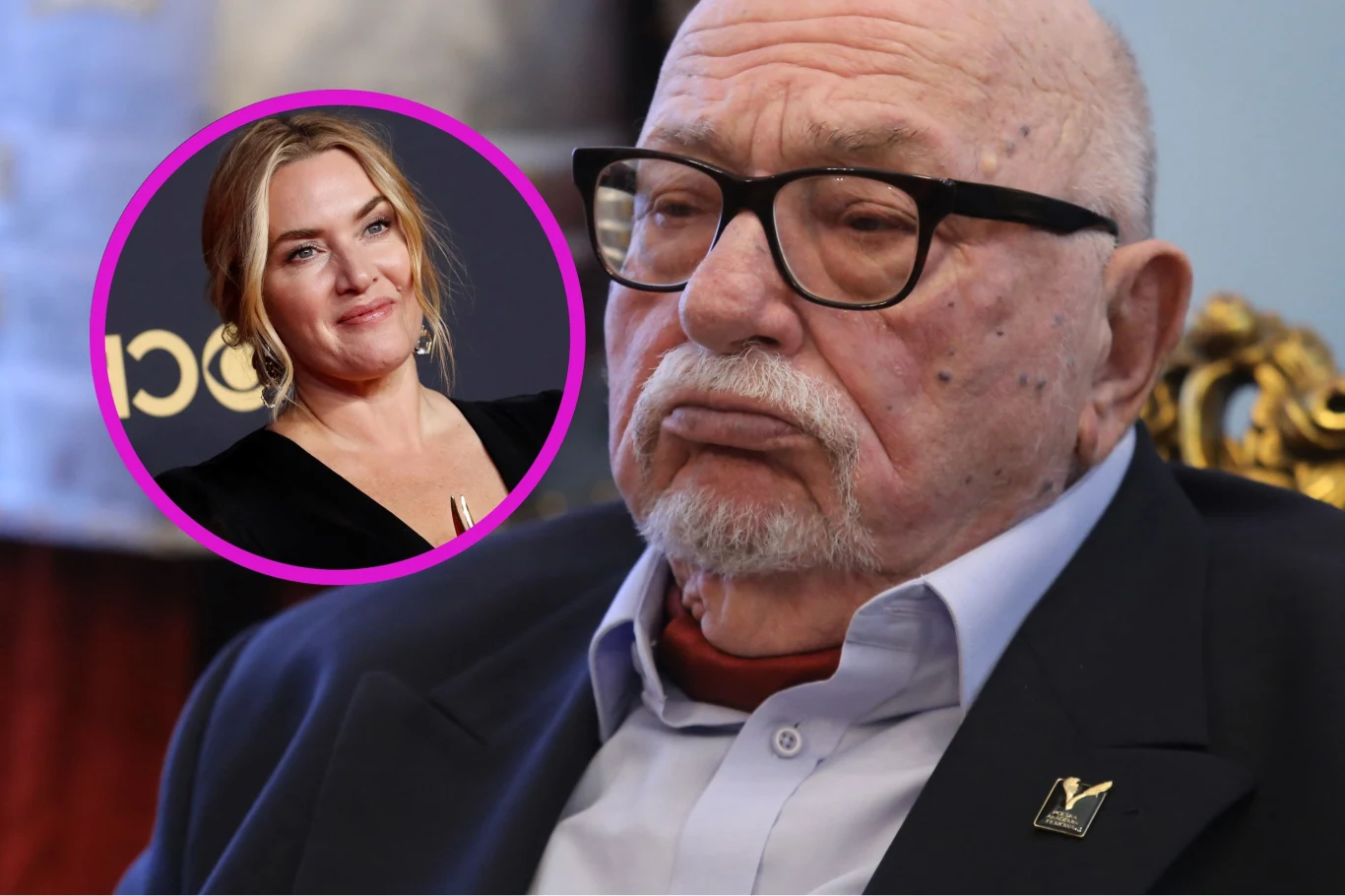 Jerzy Hoffman - jego córkę zagrała Kate Winslet Jerzy Hoffman - jego córkę zagrała Kate Winslet