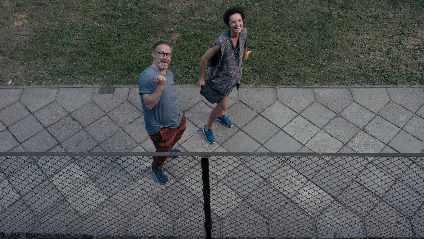 Jedni z bohaterów "Filmu balkonowego" Jedni z bohaterów "Filmu balkonowego"